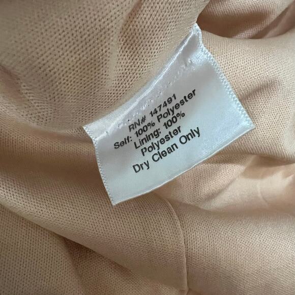 Katie May Come On Home Dress XS Tropical Strapless Floral High Slit Midi Resort - Picture 11 of 13